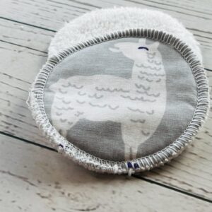 Arctisztító korong - szürke láma / fehér hátú