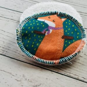 Arctisztító korong - zöld róka / fehér hátú