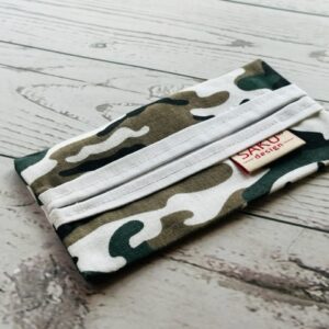 Zsebkendőtartó - katonai minta